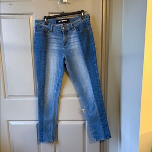 Karl Lagerfeld Two-Tone Blue Skinny Jeans